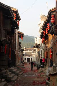 chinese spring festival village