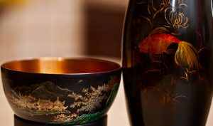 Chinese painting on porcelain