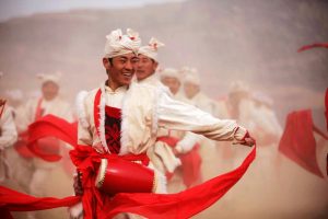 ansai waist drum dance