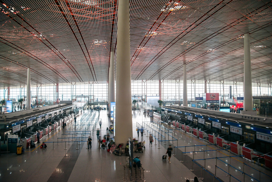 北京首都国际机场大厅1