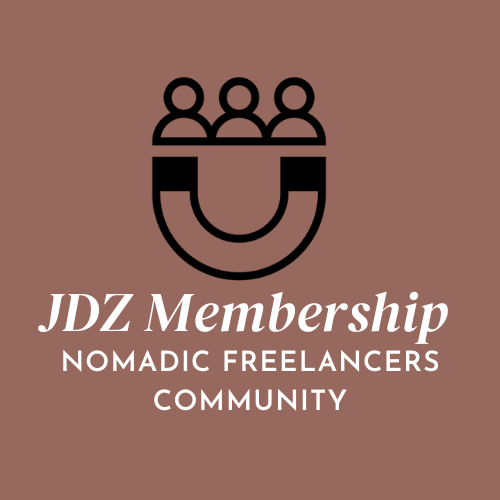 JDZ membership of nomadic freelancers community
