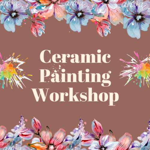 ceramic painting workshop