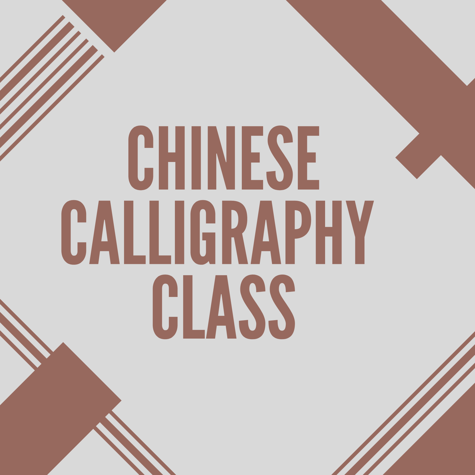 chinese calligraphy class