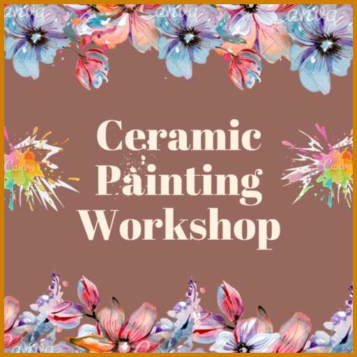ceramic painting workshop border