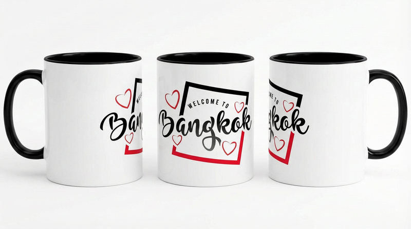 Bangkok mug black