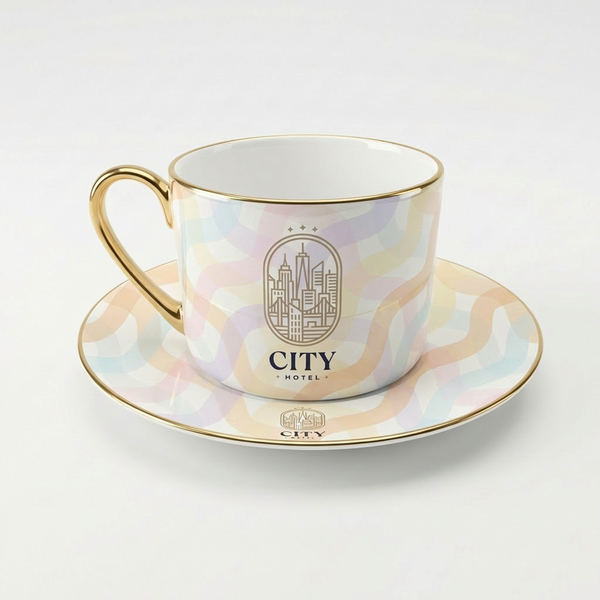 City Hotel咖啡杯碟