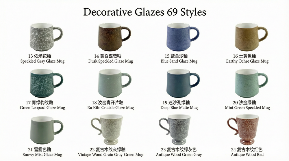 Decorative glazes 69 styles -10