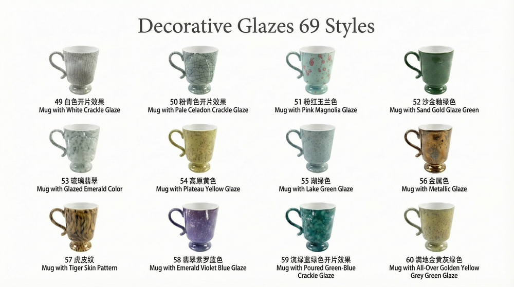Decorative glazes 69 styles -13