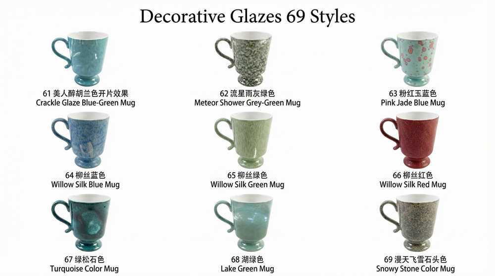 Decorative glazes 69 styles -14