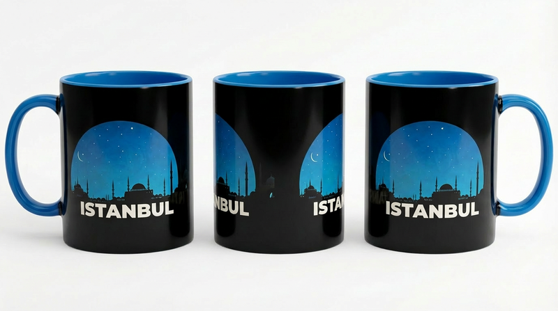 Istanbul Black night Mug