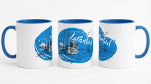 Istanbul Blue sky mug