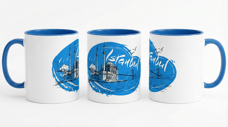 Istanbul Blue sky mug