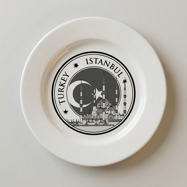 Istanbul Turkey Saucer