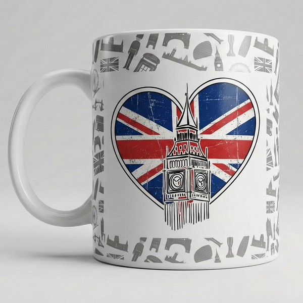London tower mug