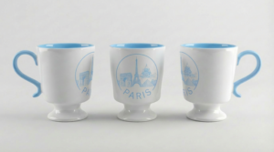 Paris mug blue
