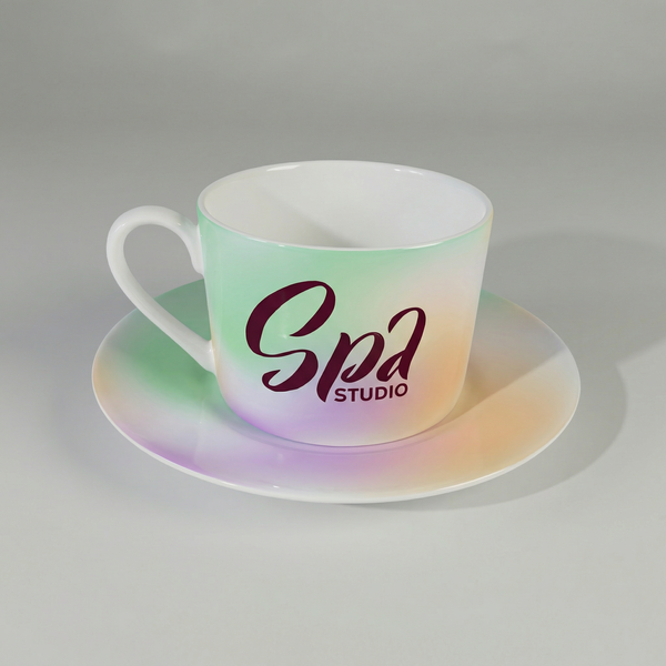 SPA studio cup and saucer 600