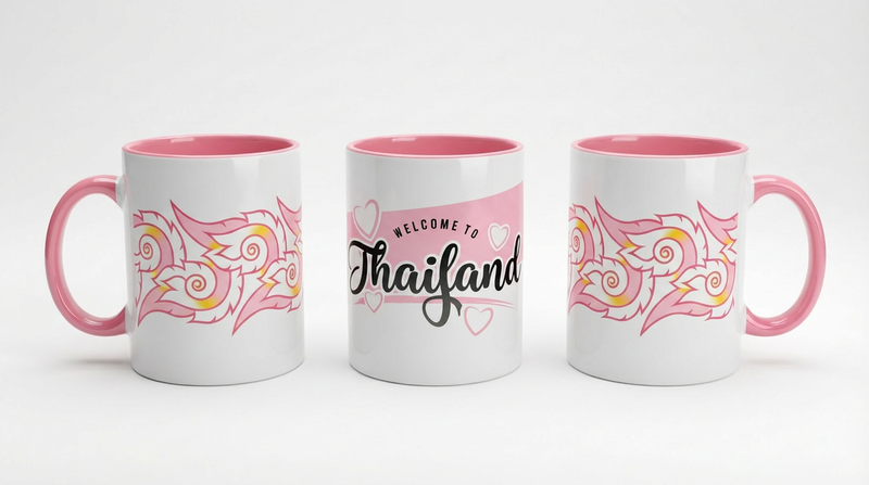 Thailand Pink Mug