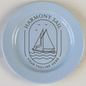 custom saucer for yacht club