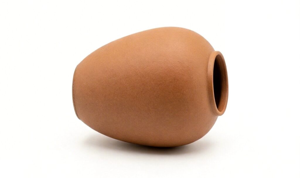 handmade glazed vase