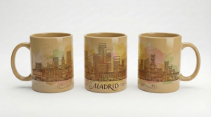 madrid khaki mug