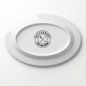 oval plate label