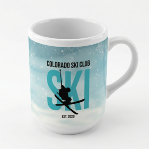 ski club custom mug