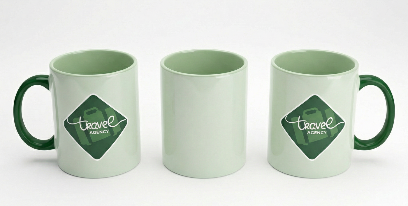 travel agency custom mug