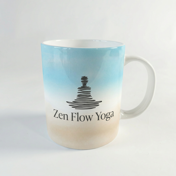 zen flow yoga mug