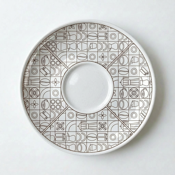 coffee shop saucer 3
