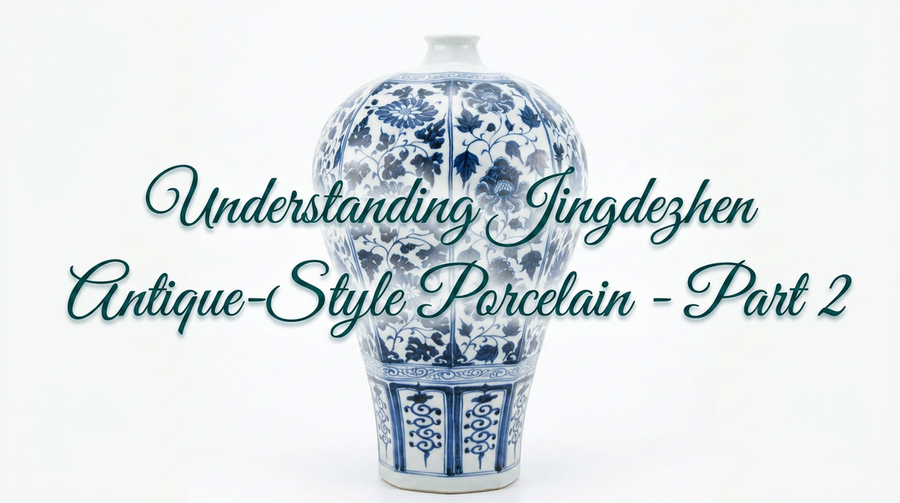 Jingdezhen antique porcelain, enamel porcelain China, blue and white porcelain