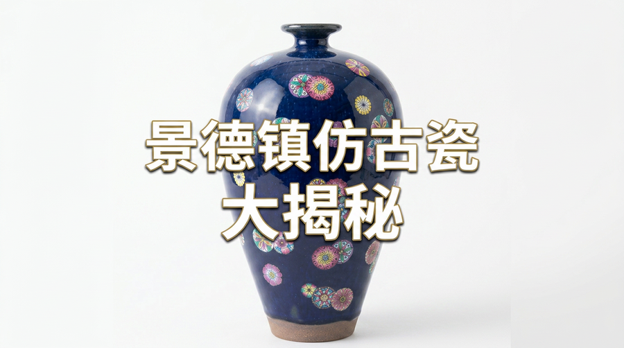 景德镇仿古瓷 青花瓷 粉彩 珐琅彩