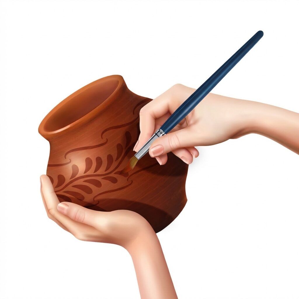 hand building pottery